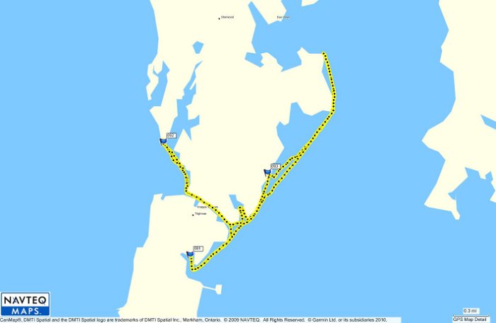 Tilghman Island Kayak Map-1